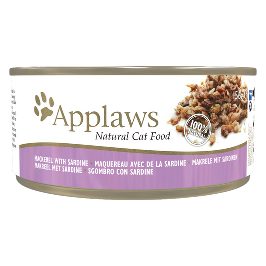 Applaws Cat Canned Food Sardine + Mackerel Formula 156g #2015  