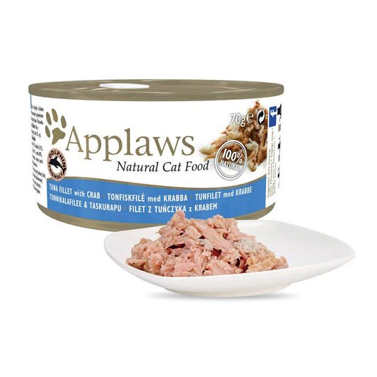 Applaws Cat Canned Food Tuna + Crab Formula 70g #1026  