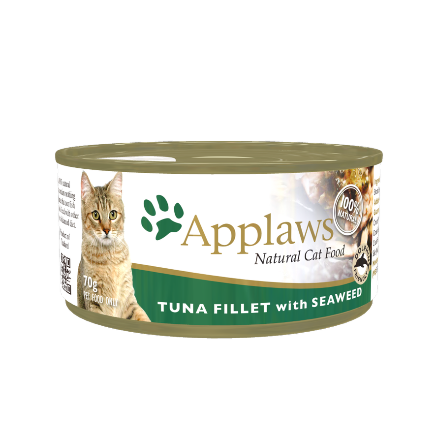 Applaws Cat Canned Food Tuna + Seaweed Formula 70g #1009  