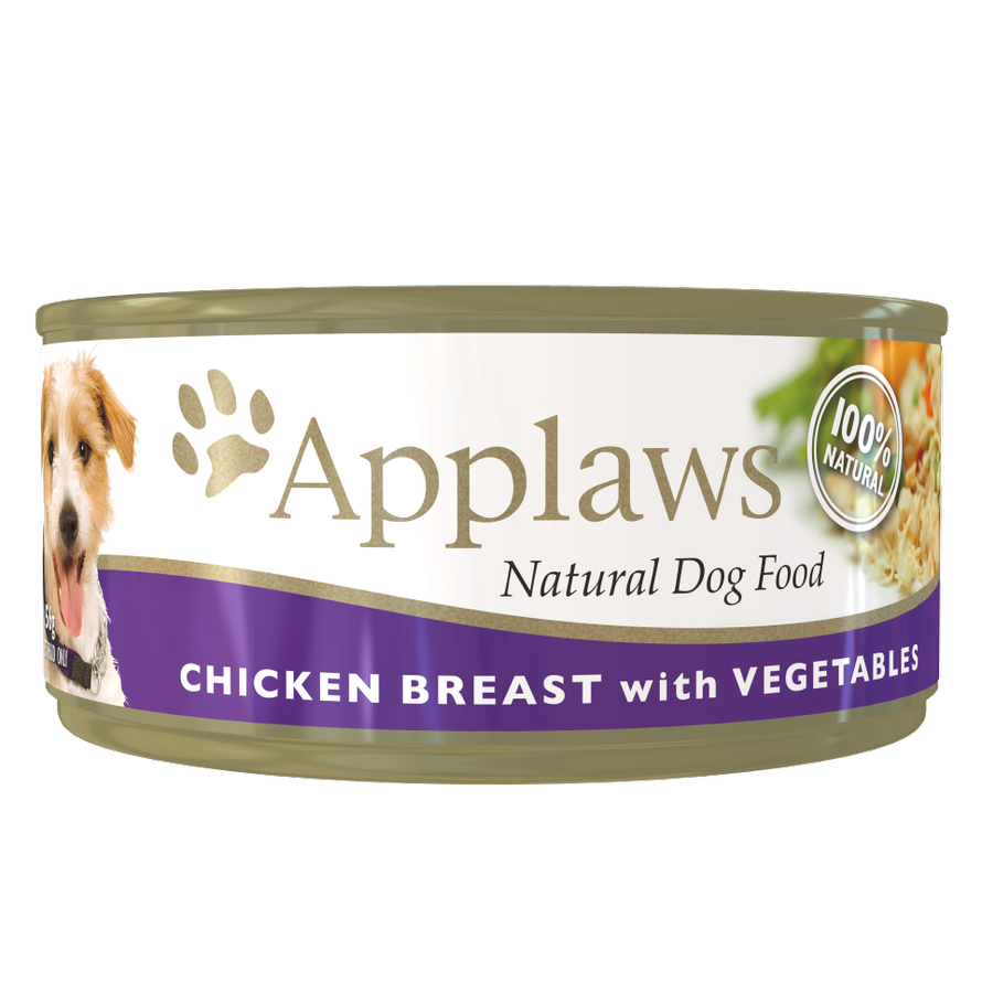 Applaws Dog Canned Food Chicken Breast + Vegetables Formula 156g #3002  