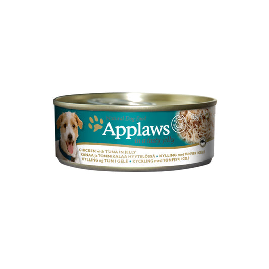 Applaws Jelly Series Dog Canned Food Chicken + Tuna Formula 156g #3121  