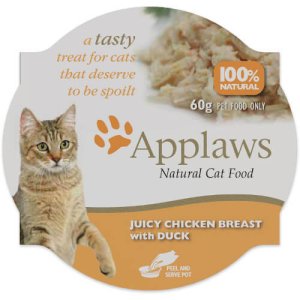 Applaws Portable Tray Series Chicken Breast + Duck Formula 60g #7001  