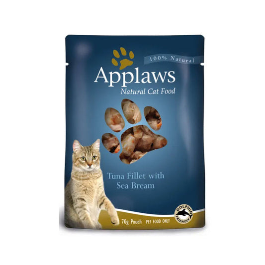 Applaws Pouch Cat Wet Food Tuna + Sea Bream Formula 70g #8004  