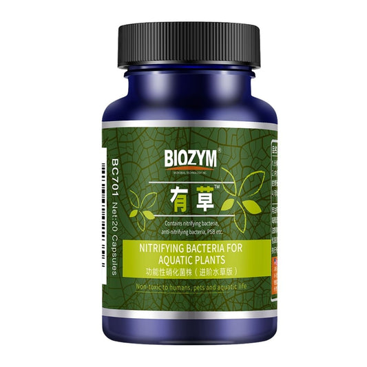 功能性硝化菌株（進階水草版）BC701 20粒膠囊 | 香港行貨 觀賞魚 淡水魚 水草 水草缸 魚缸 水質護理 硝化菌 水族用品