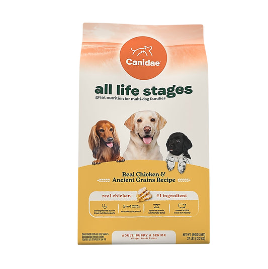 Canidae 全犬乾糧 雞肉和原始穀物配方 12.2公斤 (27磅) 