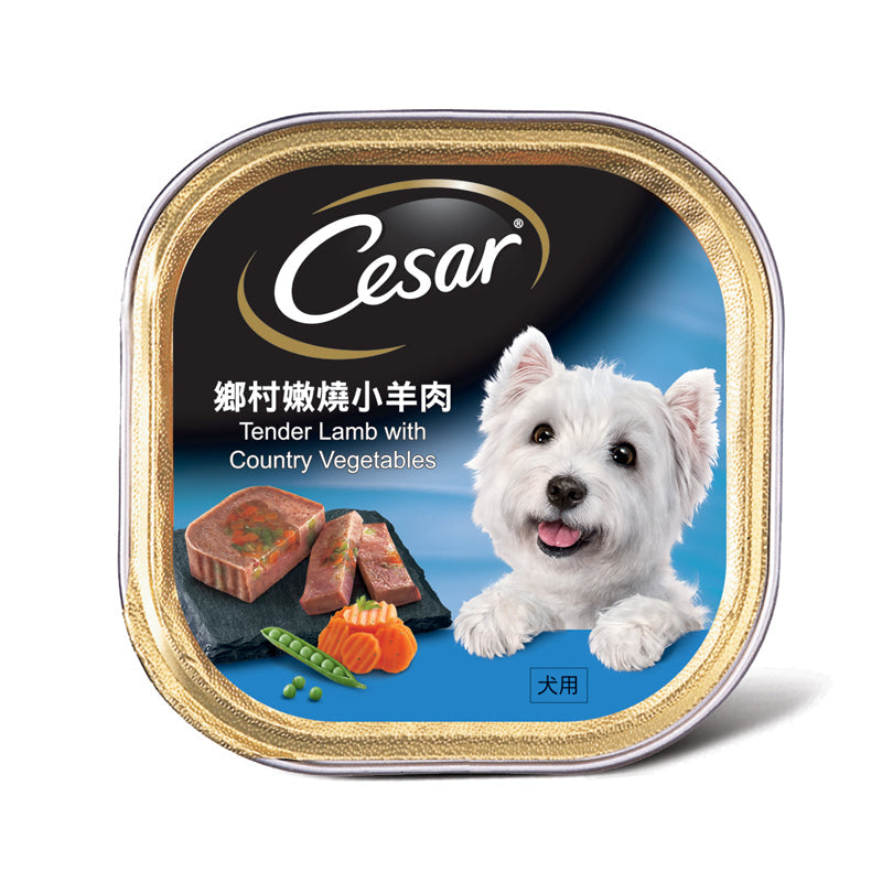 Cesar-Herbs-Vegetables-Dog-Wet-Food-Country-Grilled-Lamb-Formula-100g