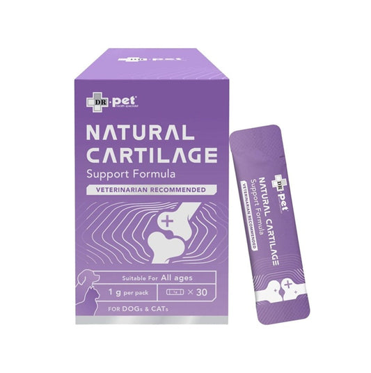 DRPET Natural Cartilage Support Formula for ALL ages Dogs & Cats 1g x 30 packs