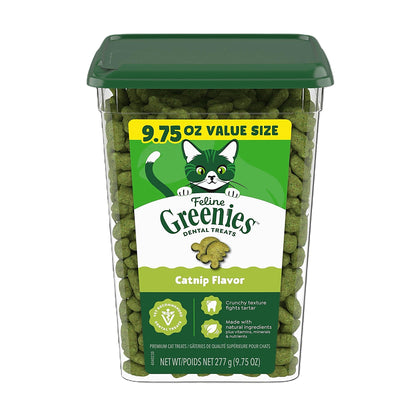 GREENIES Cat Dental Treats - Catnip 4.6oz (RANDOM Packing)