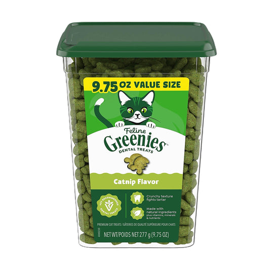 GREENIES Cat Dental Treats - Catnip 4.6oz (RANDOM Packing)