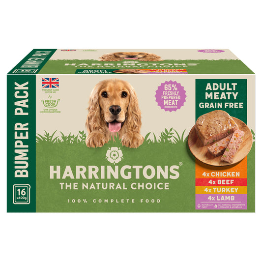 HARRINGTONS-Adult-Dog-Wet-Food-Mixed-16-x-400g