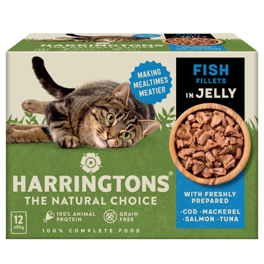 HARRINGTONS-Complete-Indoor-Adult-Cat-Wet-Food-Fish-Jelly-12-x-85g