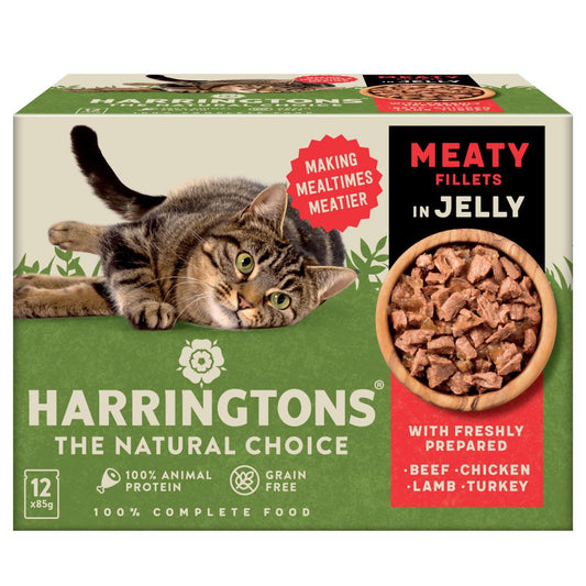 HARRINGTONS-Complete-Indoor-Adult-Cat-Wet-Food-Jelly-Gravy-12-x-85g