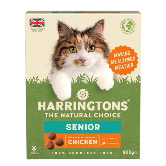 HARRINGTONS-Complete-Senior-Cat-Dry-Food-Chicken-800g
