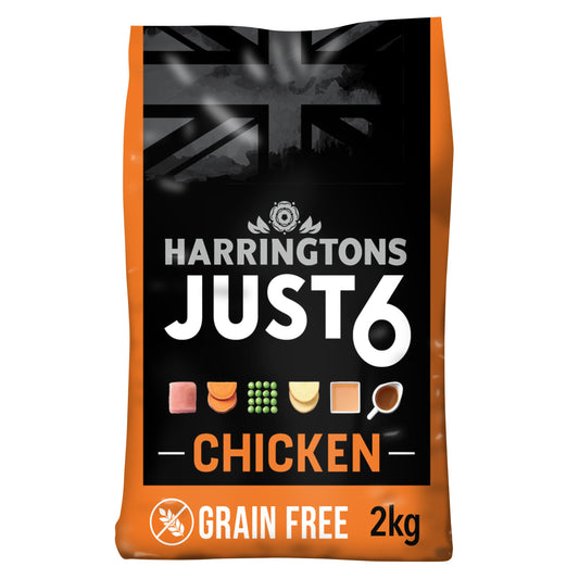 HARRINGTONS-JUST-6-Adult-Dry-Food-Chicken-2kg