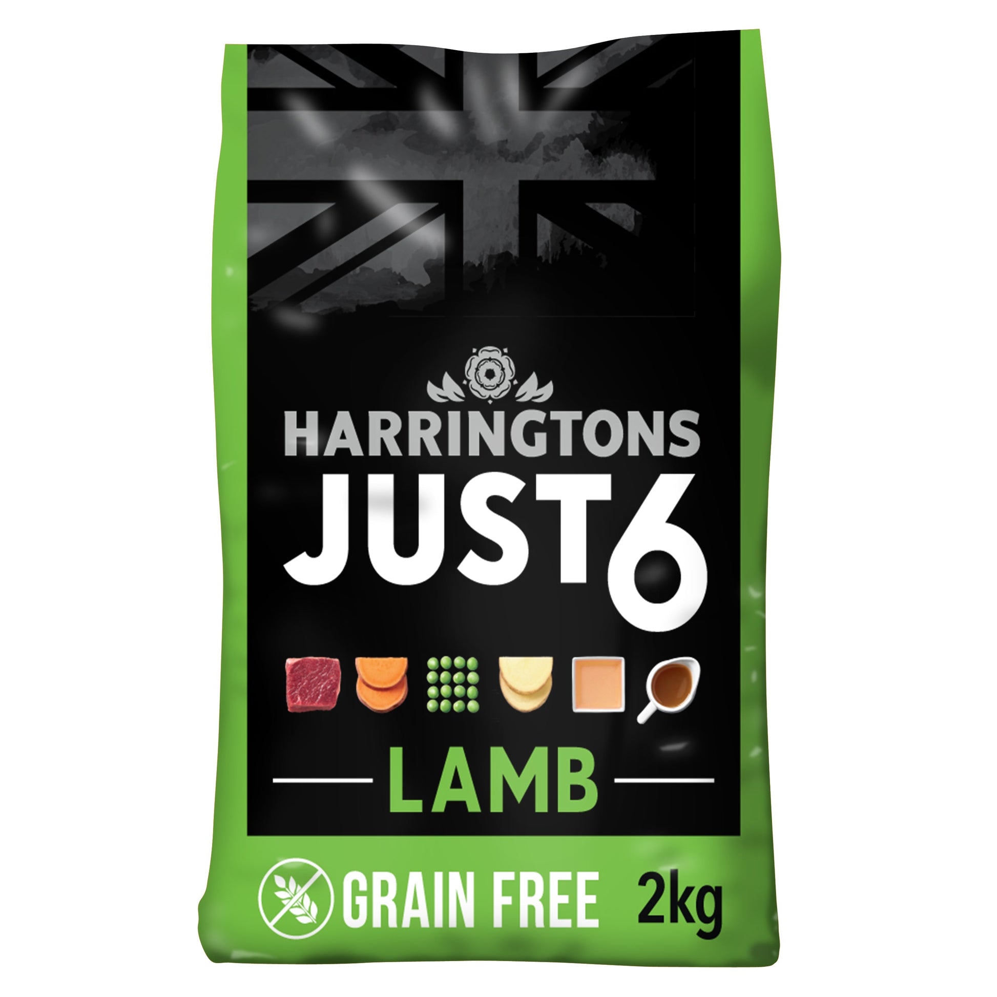 HARRINGTONS-JUST-6-Adult-Dry-Food-Lamb-2kg