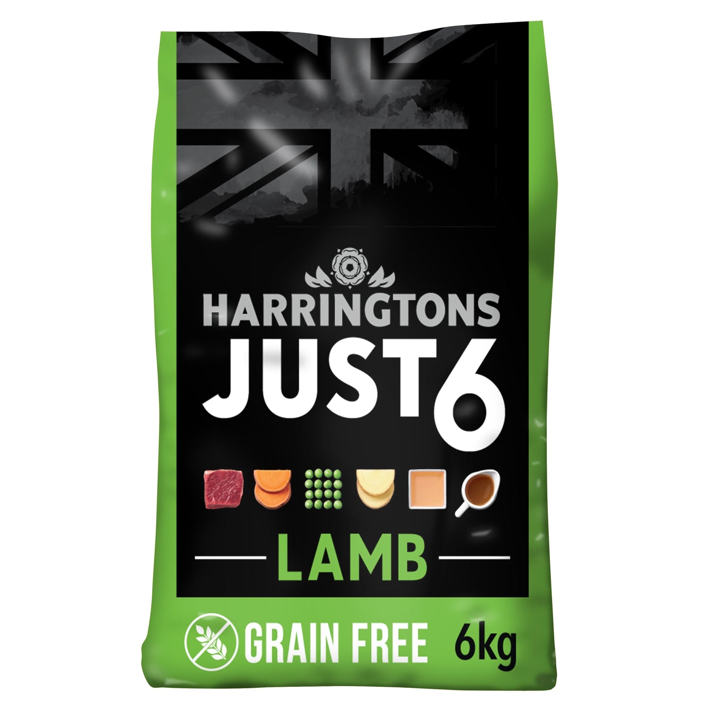 HARRINGTONS-JUST-6-Adult-Dry-Food-Lamb-6kg