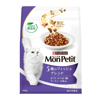 MON PETIT 主食貓乾糧 什錦魚口味 600克
