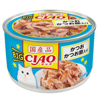 INABA CIAO Cat Can BIG CIAO Series Bonito + Dried Bonito 160g CC-52