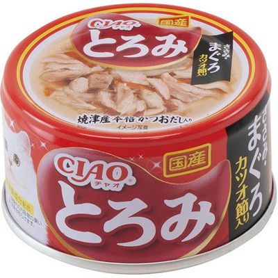 INABA CIAO Cat Can Thick Soup Series Chicken Tuna + Bonito Flakes 80g A-42