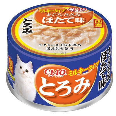 INABA CIAO Cat Can White Broth Series Tuna + Chicken + Scallop 80g A-111