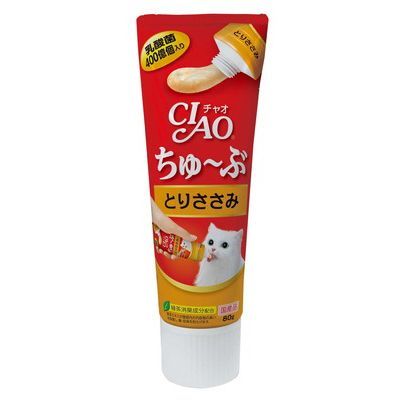 INABA CIAO Cat Snack Toothpaste Probiotic Chicken Flavor Meat Paste Formula 80g #CS-153