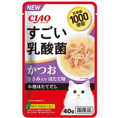 INABA CIAO Japan Cat Wet Food Bonito Chicken Scallop Recipe 40g #IC-435  