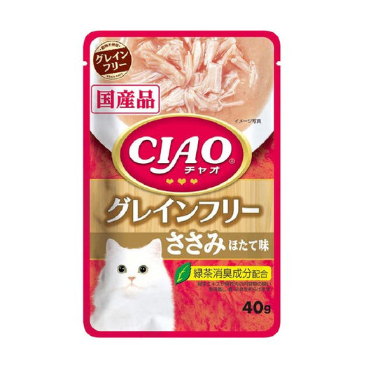 INABA CIAO Japan Cat Wet Food Chicken and Scallop Recipe 40g #IC-364  