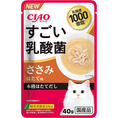 INABA CIAO Japan Cat Wet Food Chicken and Scallop Recipe 40g #IC-433  
