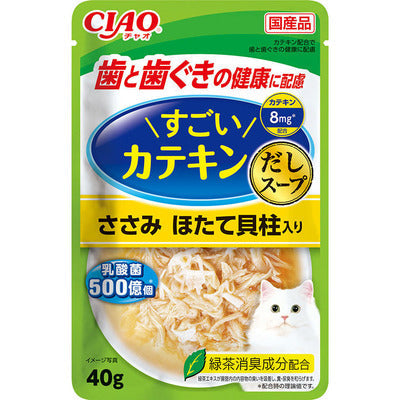 INABA CIAO Japan Cat Wet Food Chicken and Scallop Recipe 40g #IC-473  