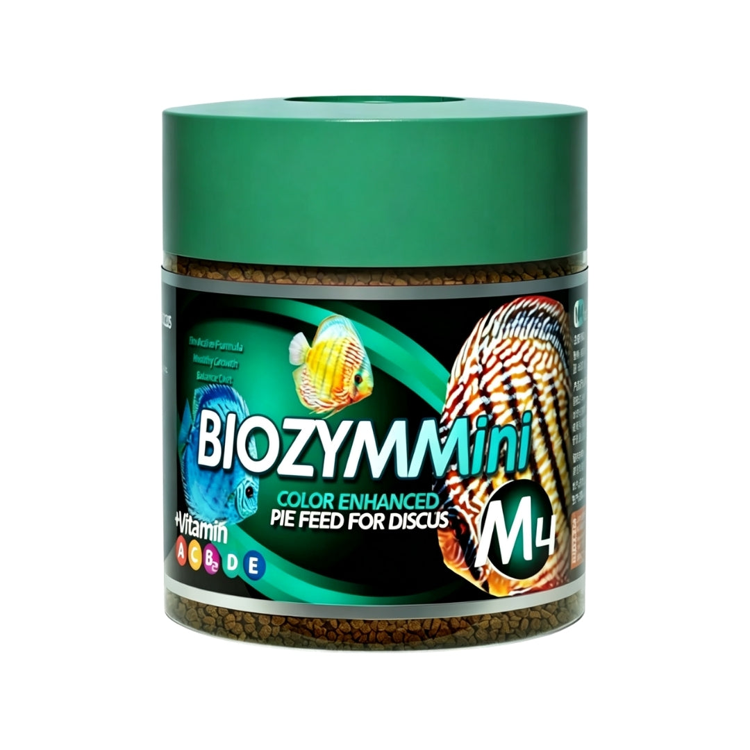 BIOZYM-觀賞魚配合魚糧 七彩神仙揚色小餅 M401 80g | 香港行貨 七彩神仙魚 熱帶魚 觀賞魚 揚色魚糧 緩沉魚糧 水族用品