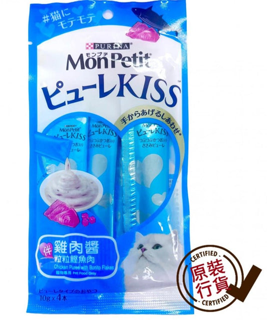 MON-PETIT-PUREE-KISS-Chicken-Paste-Bonito-Bits-Formula-10g-x-4