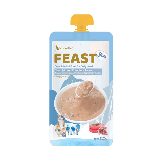 ástkatta Feast 吞拿羊肉鮮肉肉泥主食包 (110g)