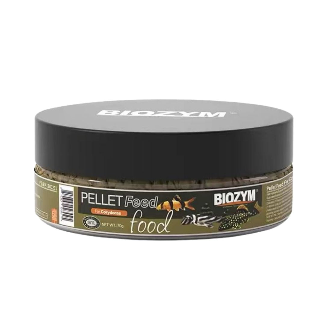 BIOZYM-觀賞魚配合飼料 鼠魚小餅配合魚糧 BD3201 70g [香港行貨]