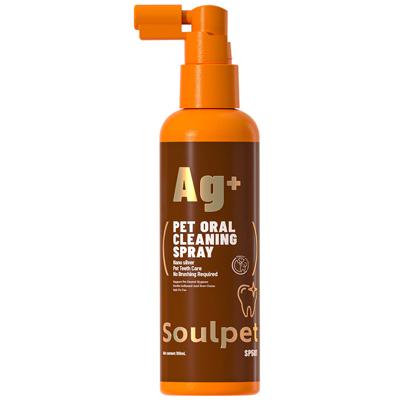 SoulPet-寵物潔齒清潔噴霧 貓狗通用 100ml SP501