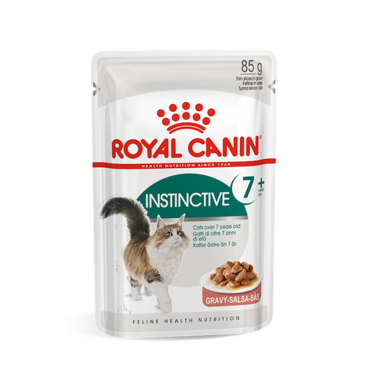 ROYAL CANIN Adult Cat 7+ Ideal Weight Nutrition Wet Food Gravy 85g