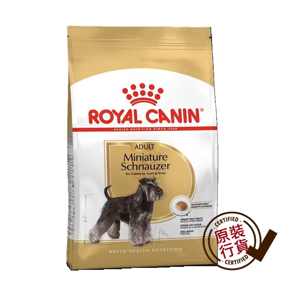 ROYAL CANIN BHN Adult Mini Schnauzer Formula 7.5kg