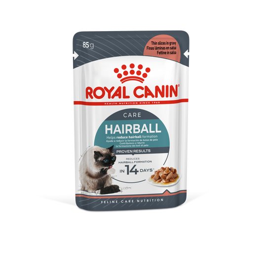 ROYAL CANIN FHN Adult Hairball Care Wet Food Gravy 85g