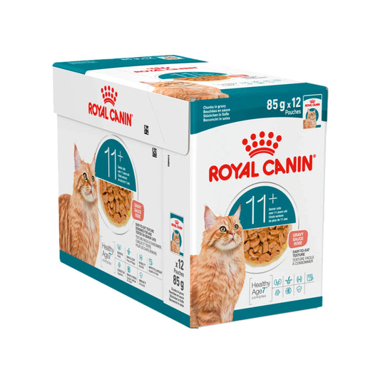 ROYAL CANIN FHN 老齡貓11+ 主食濕糧（肉汁）85GX12