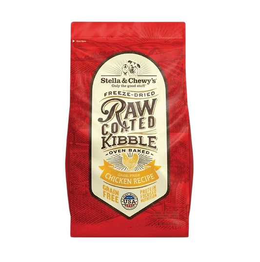 Stella & Chewy's Raw Coated Baked Kibble Beef Recipe Raw Coated Kibble Dog Food 22lb SCRC003