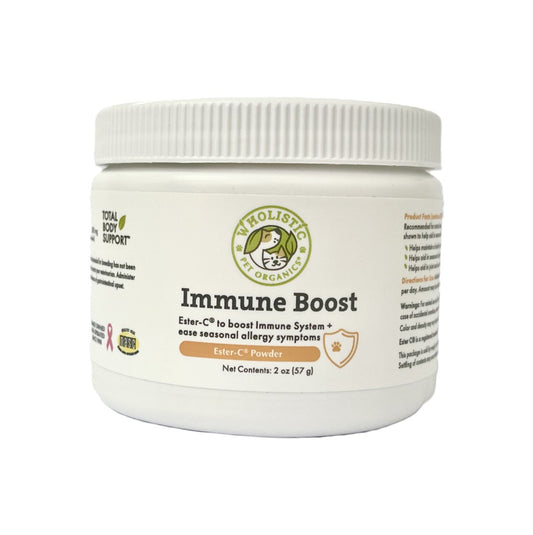 WHOLISTIC Ester-C Immune Booster for Cats and Dogs 2oz 57g  