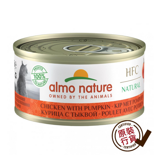 almo nature Canned Food - Chicken & Pumpkin 70g #9034