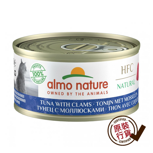 almo nature Canned Food - Tuna & Clam 70g #9045