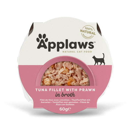 Applaws [全天然]輕便餐盒系列 - 吞拿魚 + 蝦 (60g) (包裝隨機提供)