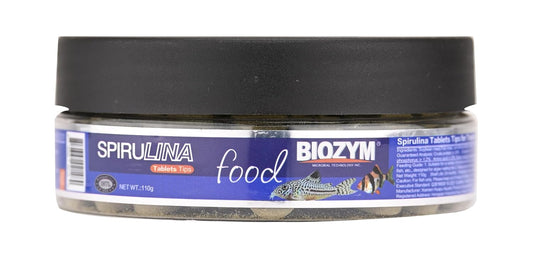 BIOZYM-觀賞魚配合飼料 螺旋藻貼片配合魚糧 BD201 (110g) | 香港行貨