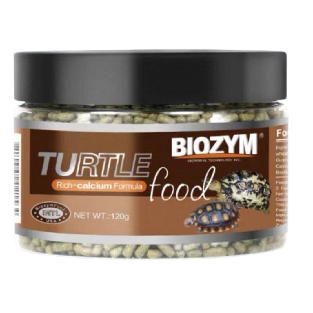 BIOZYM-觀賞龜類配合飼料 烏龜高鈣配合龜糧 BD901 120g[香港行貨] 烏龜 水龜 高鈣龜糧