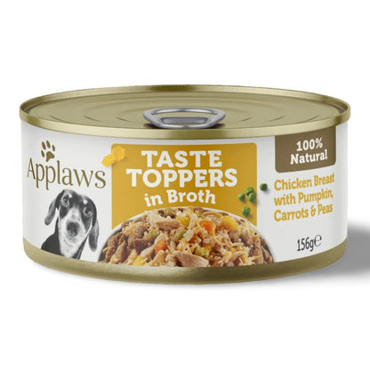 Applaws 狗罐頭 雞胸肉+南瓜+胡蘿蔔 156克 #3032  (包裝隨機提供)