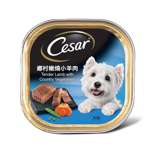 Cesar 西莎 蔬菜 狗濕糧 燒小羊肉 