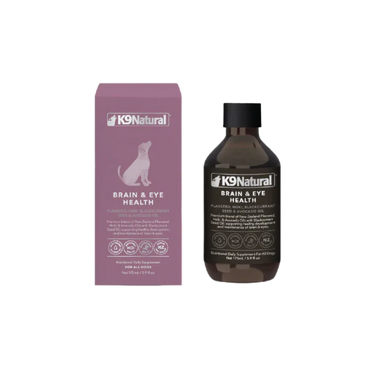 K9 Natural Flaxseed Oil + Blue Ice Cod Oil (Eye and Brain Health) | Dog Health Supplement (175ml)