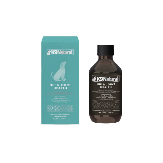 K9 Natural Flaxseed Oil + Blue Ice Cod Oil (Joint Health) | Dog Health Supplement (175ml)