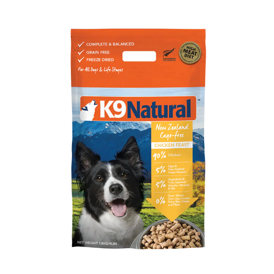 K9 Natural Freeze Dried Dog Food Chicken Feast 1.8kg  